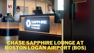 (Score: 9/10) Chase Sapphire Lounge at Boston Logan Airport (BOS)