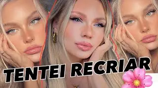 Tentei recriar a maquiagem da Internet!