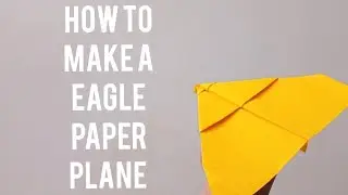 How to Make a eagle paper plane|| make your craft||