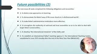 Preparing for the Future (The 1st Baha'i 9Yr Plan, 1964-73)