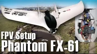 Zeta FX-61 Phantom Wing Full FPV Setup Overview - GoPro Black Edition