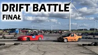 ZAWODY DRIFTINGOWE - DRIFT BATTLE - RUNDA FINAŁOWA NA LOTNISKU W ŚNIATOWIE