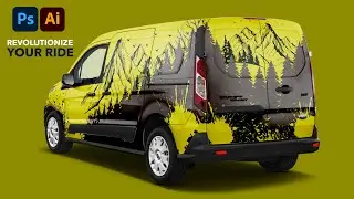Unleash Your Ride's Potential | The Art of Van Wrap Design | 3d Vehicle Wrap Design