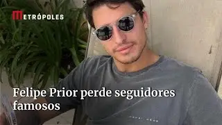 Após reportagem no Fantástico, Felipe Prior perde seguidores famosos