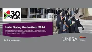 2024 Unisa Spring Graduation  08 October 2024  17:00 PM Ceremony