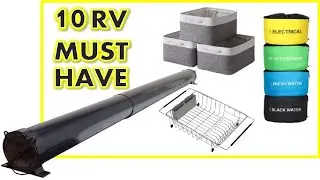 10 Essential RV Must-Have Items for a Hassle-Free Adventure | Organizers, Lights, Racks, and More!