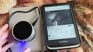 Немного идиотии. Запускаем ютуб на электронной  книге с цветным E-Ink экраном (PocketBook 633)