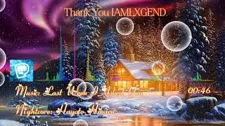 [ Nightcore  ] LWIAY ( Christmas Carol ) - IAMLXGEND