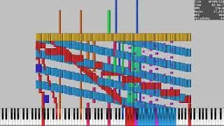 [Black MIDI] Too Late to Run Away Render