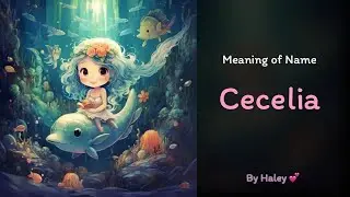 Meaning of girl name: Cecelia - Name History, Origin and Popularity