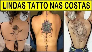 37 TATUAGEM FEMININA NAS COSTAS #tatuagem #tattoo #tatuagemfeminina