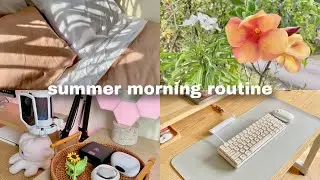 summer morning routine ☀️