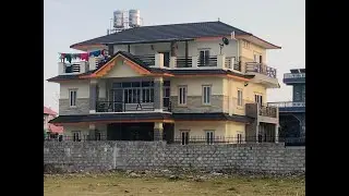 How was the house in Pokhara completed in 14 months?