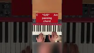 What is a Passing Chord?                 