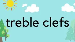How to Draw a Treble Clef