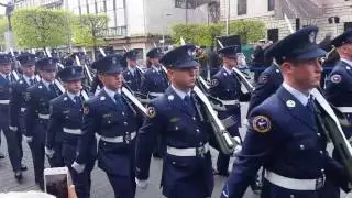 Military Parade. GPO Dublin. Easter 2017.