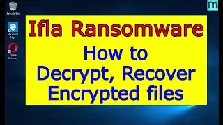 Ifla virus (ransomware). How to decrypt .Ifla files. Ifla File Recovery Guide.