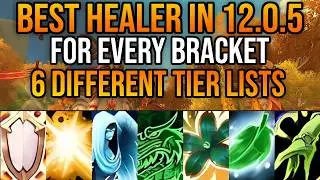 The Best Healer for Every PvP Bracket 🔥 6 Tier Lists for 12.0.5