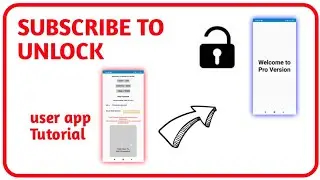 How to make Subscribe to unlock features app in sketchware | subscription based app in sketchware