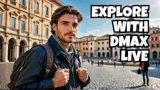 Fearless Exploration: Dmax Live at Piazza Barberini