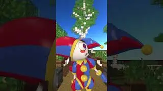Pomni's Song in Minecraft  #pomni #minecraft #pomnisong