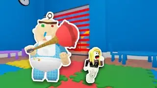 ДЕТСКИЙ САД БОББИ! СБЕГИ от МАЛЫША БОББИ в ROBLOX!!!!!