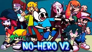 NO-HERO V2 but Every Turn a Different Character Sings 🎶⚡ (FNF Pibby Apocalypse Everyone Sings It)