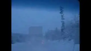 СЛЕПОЙ ОБГОН!. Просто везение. Спасибо водиле!..flv.mp4