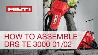 How to assemble dust removal system DRS on the TE 3000 AVR 01/02