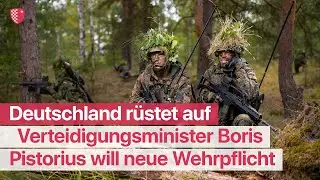 Verteidigungsminister Boris Pistorius will neue Wehrpflicht