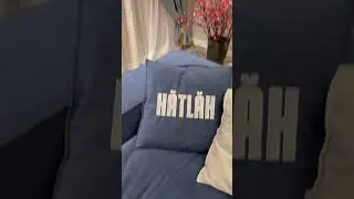 Модульный диван со съёмными чехлами