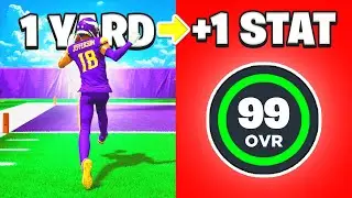 Justin Jefferson, But 1 Yard = 1 Upgrade!