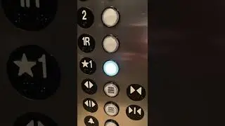 Going Down in Elevator at Hampton Inn Galax, VA