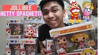 JOLLIBEE HETTY 2 PACK FUNKO POP REVIEW | COMPARISON WITH FIRST JOLLIBEE AND COLONEL SANDERS