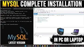 How to Download and Install MySQL on Windows 11/10/8/7 - Step-by-Step Tutorial 2024 (Latest Version)