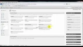WordPress Tutorial: How to add Widgets