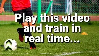 12 minutes of Soccer Dribbling Drills at home (play the video and train now)