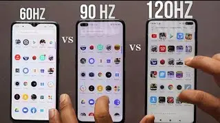 120hz vs 90hz vs 60hz #Poco x2 #Realme 6 pro #Note 9 pro #Pubg Speed 🔥🔥🔥