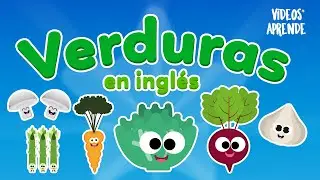 Verduras en inglés y en español para niños - Videos Aprende