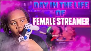 DAY IN A LIFE OF A FEMALE STREAMER 😍 || NBA2K21