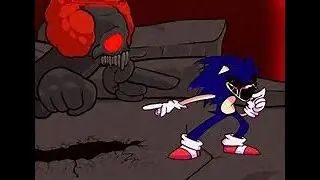 Friday Night Funkin' Tricky vs Sonic.exe  [You Can't Run x Expurgation ]