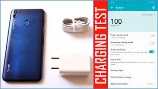 Huawei Honor 8c Charging Test