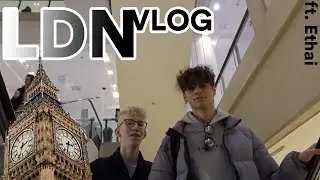 MEETING ETHAI AND SHOPPING - London Vlog