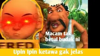 Upin Ipin ketawa nggak jelas - meme Upin Ipin