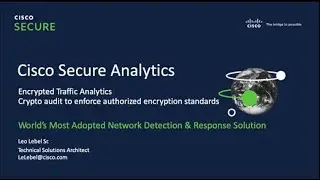 Crypto audit to enforce authorized encryption standards - Cisco Secure Network Analytics