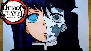 Drawing Moichirou in 2 Different Style|Kimetsu no yaiba