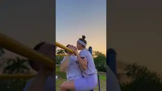 На закате