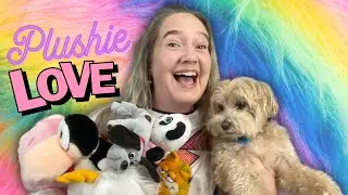 80s Thrift Haul 🧸 Plushies with my Pup!