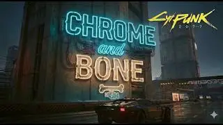 Chrome & Bone — Official Music Video [Cyberpunk 2077 Visuals]