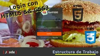 😉 Login con HTML5 Y CSS3 -- Espacio de trabajo -- 😉